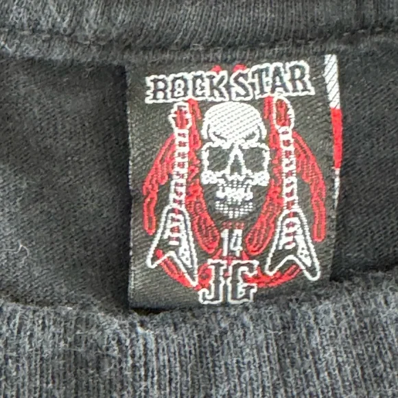 Rockstar Pokémon Graphic T Shirt Black Anime Character Tee - Picture 3 of 5